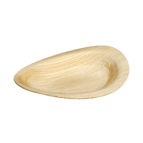 Coupelle ovale Areca 90x60 mm