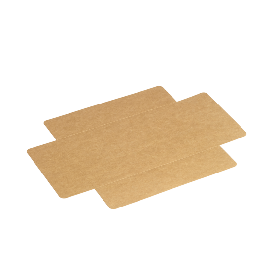 Couvercle kraft pour plateau Fenix 1/4 GN