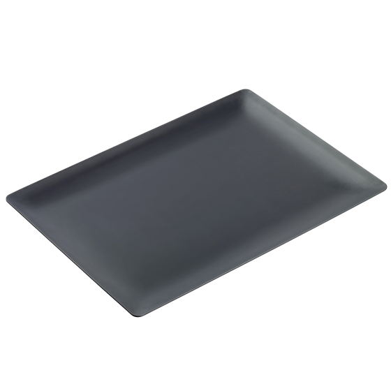 Plateau Fluid' PP anthracite mat 390x290 mm