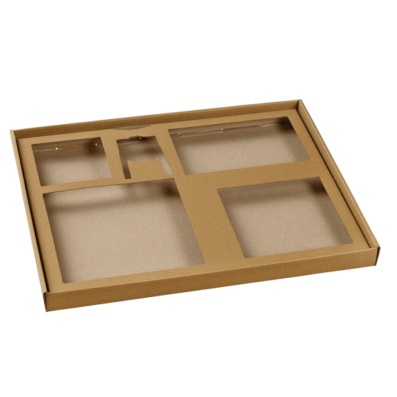 Coffret Ecokraft pour vaisselle Quartz 366x295 mm