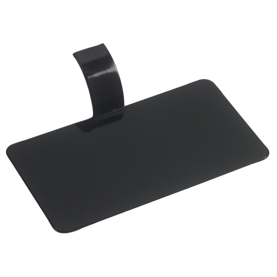 Support à pâtisserie Palet' rectangle noir 100x55x20 mm