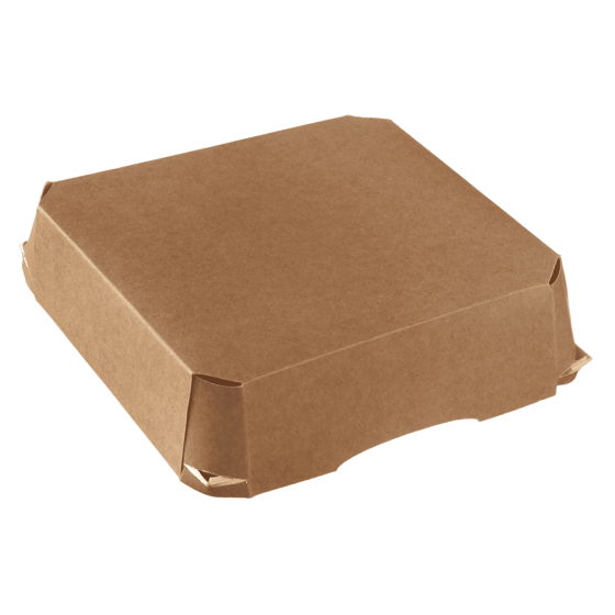 Couvercle pour assiette Quartz carton 130x130 mm