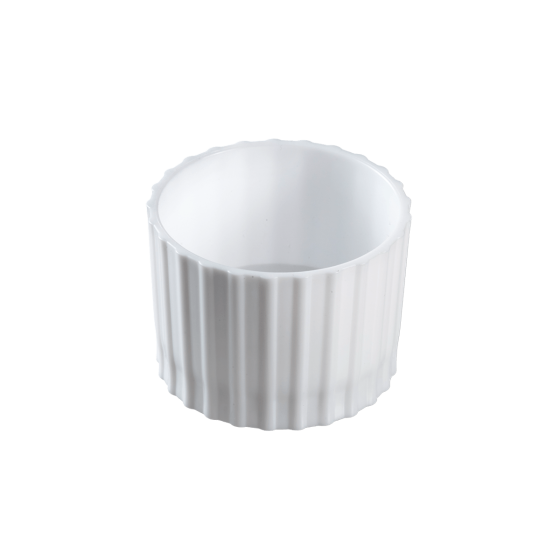 Ciotolina Pasta Ditalini PP bianca 60 ml
