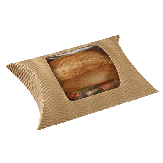 Scatola per panini Premium da 190 x 130 x 57 mm