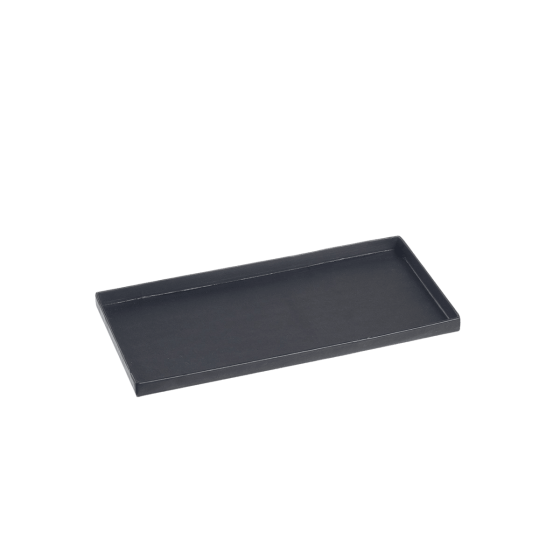 Plateau Fenix noir mat laminé 275x126 mm (Atlas 1/3)