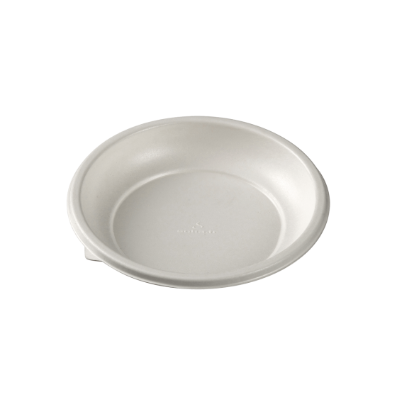 Assiette Galaxie ronde pulpe de canne Ø132 mm