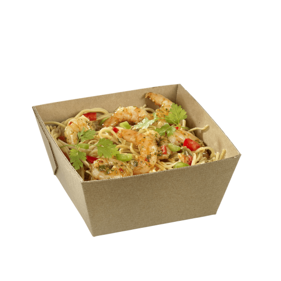 Barquette Quartz haute carton avec lamination 750 ml