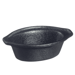 Pentolino Eskoffié Sandy in ceramica nera da 40 ml