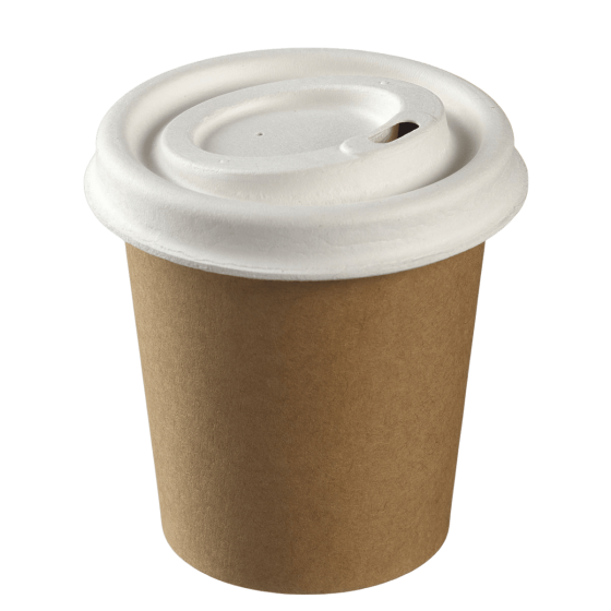 Coperchio in cartone per bicchieri 200 ml