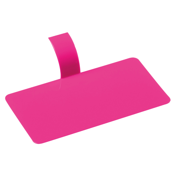 Alzata per pasticceria Palet' rettangolare fucsia 100x55 mm
