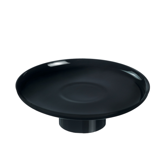 Alzatina Odyssée nera A28 Ø90 mm