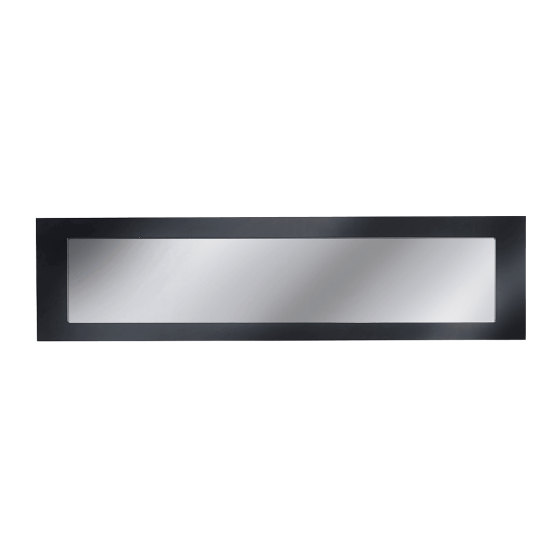 Plateau Infinity en PMMA 300x76 mm