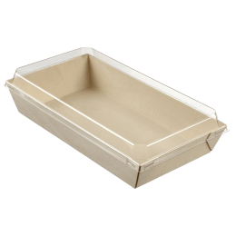 Vaschetta in legno laminate e coperchio da 700 ml