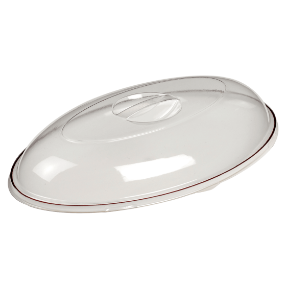 Coperchio per piatto Galaxie ovale iniettato 220x145 mm