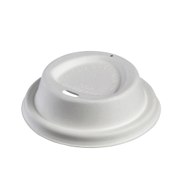 Coperchio per bicchiere in polpa di canna 280 ml