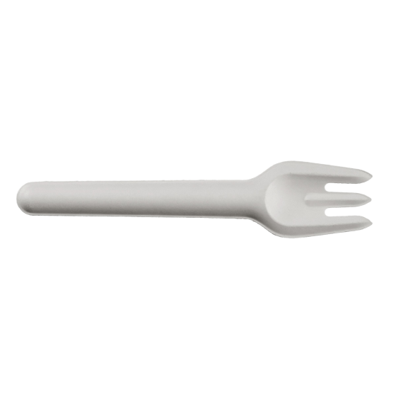 Forchetta in polpa di canna da 156 mm