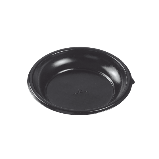 Piatto Galaxie tondo nero laminato Ø 132 mm