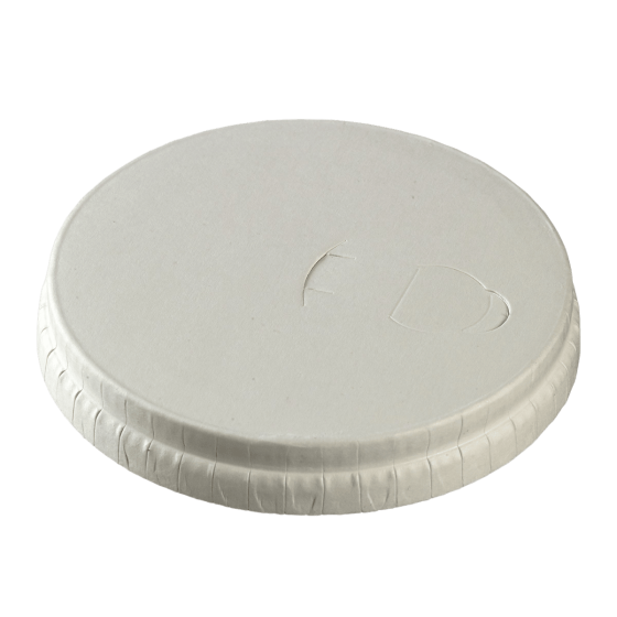 Coperchio in polpa di canna per bicchieri 200 ml Coperchio in polpa di canna per bicchieri 200 ml