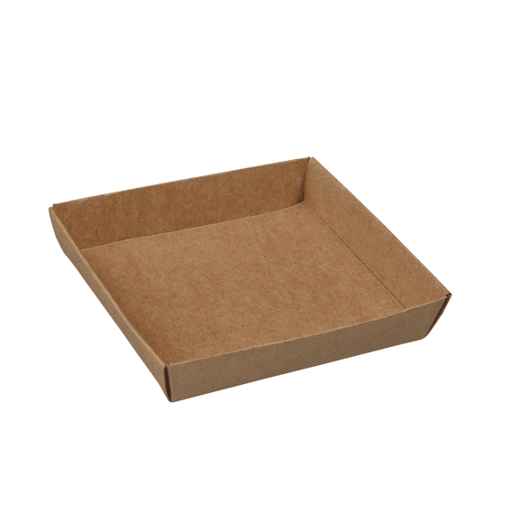 Vaschetta Quartz di cartone laminato da 130 x 130 mm Vaschetta Quartz di cartone laminato da 130 x 130 mm