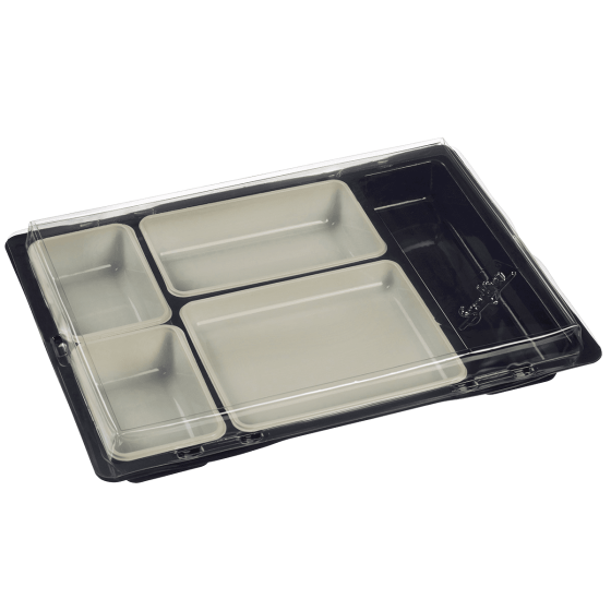 Kit vassoio Vision completo con 4 vaschette Kit vassoio Vision completo con 4 vaschette