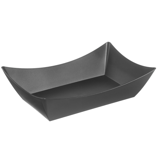 Vaschetta Snacking LOOP in PP nero 1.000 ml Vaschetta Snacking LOOP in PP nero 1.000 ml