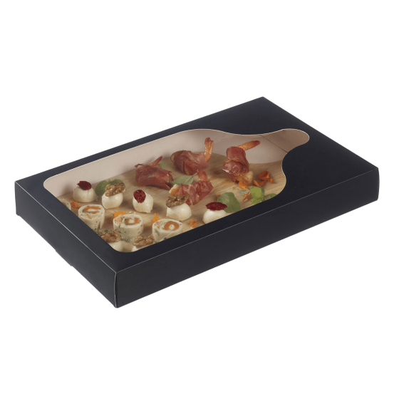 Boîte carton fenêtre pour planche Bistro 400x250 mm par 10 Boîte carton fenêtre pour planche Bistro 400x250 mm par 10
