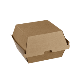 Scatola per hamburger Premium piccola da 130x130x83 mm