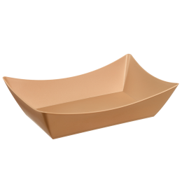 Vaschetta Snacking LOOP in PP beige scuro 1.000 ml