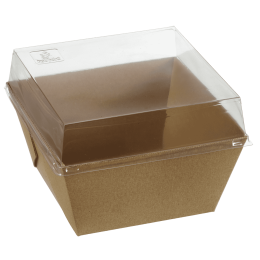 Barquette Quartz haute carton avec lamination + couv 1500 ml