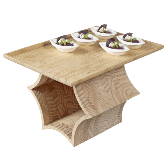 L'Étoilé supports en bois pour plateaux - Set de 3 pièces L'Étoilé supports en bois pour plateaux - Set de 3 pièces