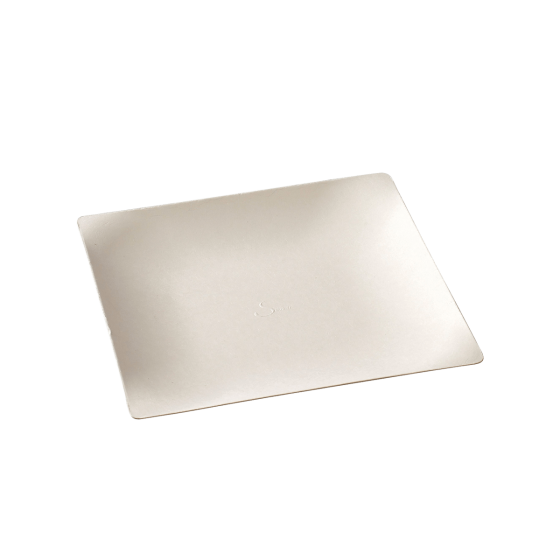 Piatto Imagine in polpa di canna da 110 x 110 mm Piatto Imagine in polpa di canna da 110 x 110 mm