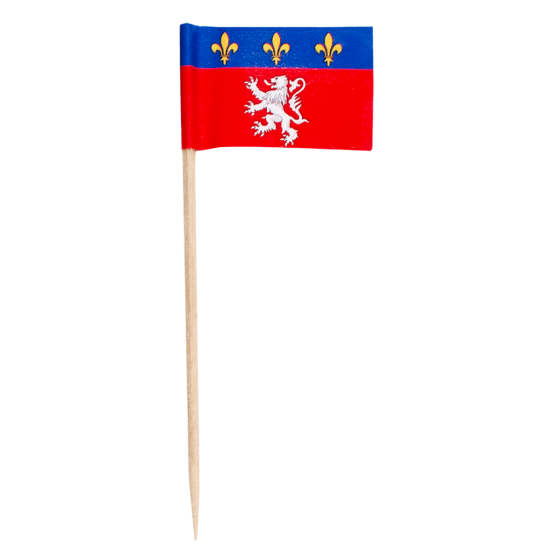 Pique drapeau Lyonnais Pique drapeau Lyonnais