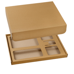 Coffret Ecokraft pour vaisselle Kanopée 366x295 mm