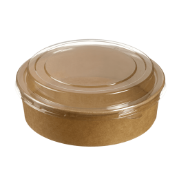 Saladier rond Ecokraft2 avec couvercle 1070 ml