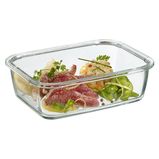 Barquette en verre 1970 ml