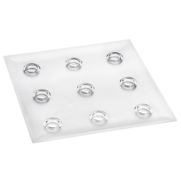 Plateau service Odyssée 9 pièces 295x295mm