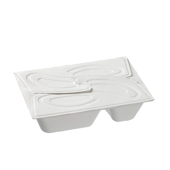 Vaschetta Quantum con chiusura incrociata 300+465 ml