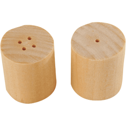 Kit saliera e pepiera in bambù