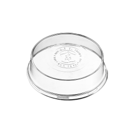 Coperchio per piatto Ninfea in RPET Ø 130 mm