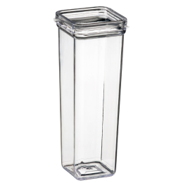 Pot tradition carré avec couvercle 220 ml