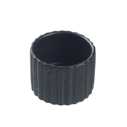 Verrine Pasta Ditalini céramique noire 60 ml