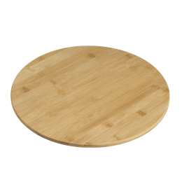 Planche ronde de présentation en bambou Ø340 mm