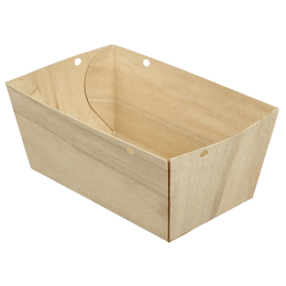 Coffret Bourriche bois 297x192x125 mm