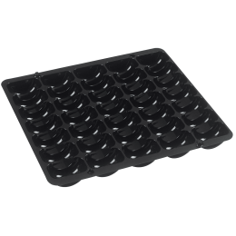 Supporto nero per 35 macaron