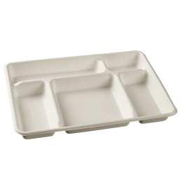 Vassoio a 5 scomparti 320x230 mm
