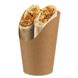 Contenitore Piadina Wrap Ecokraft A120 Ø80 mm