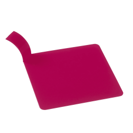 Alzata per pasticceria Palet' quadrata fucsia 80x80x20 mm