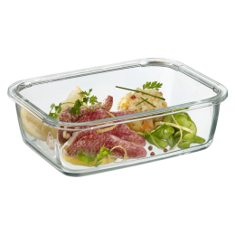 Scatola rettangolare in vetro 1.970 ml