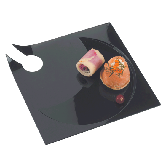 Piatto cocktail Manta - 24 pacchi da 4