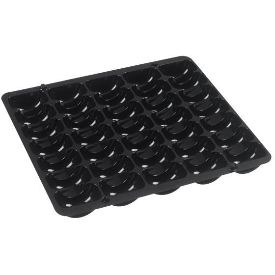 Supporto nero per 35 macaron
